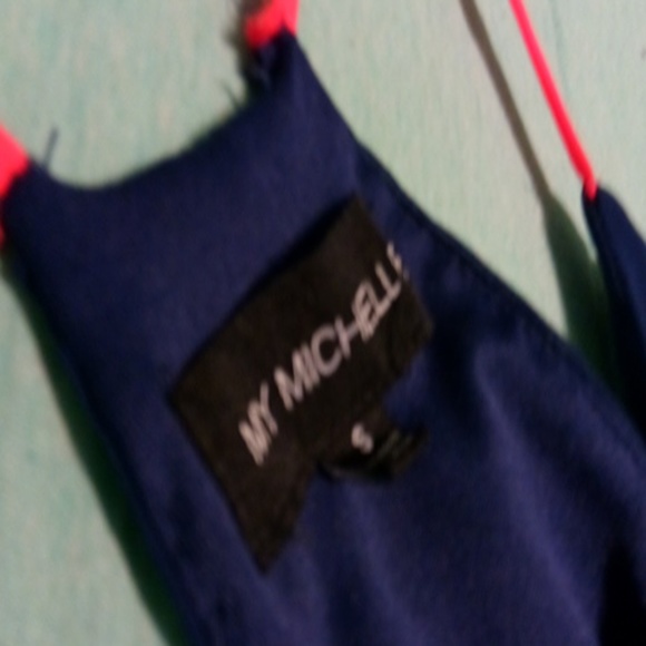 Blue and Pink Dress - Picture 2 of 2